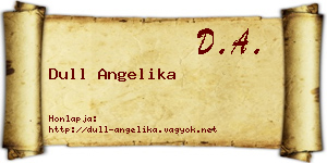 Dull Angelika névjegykártya